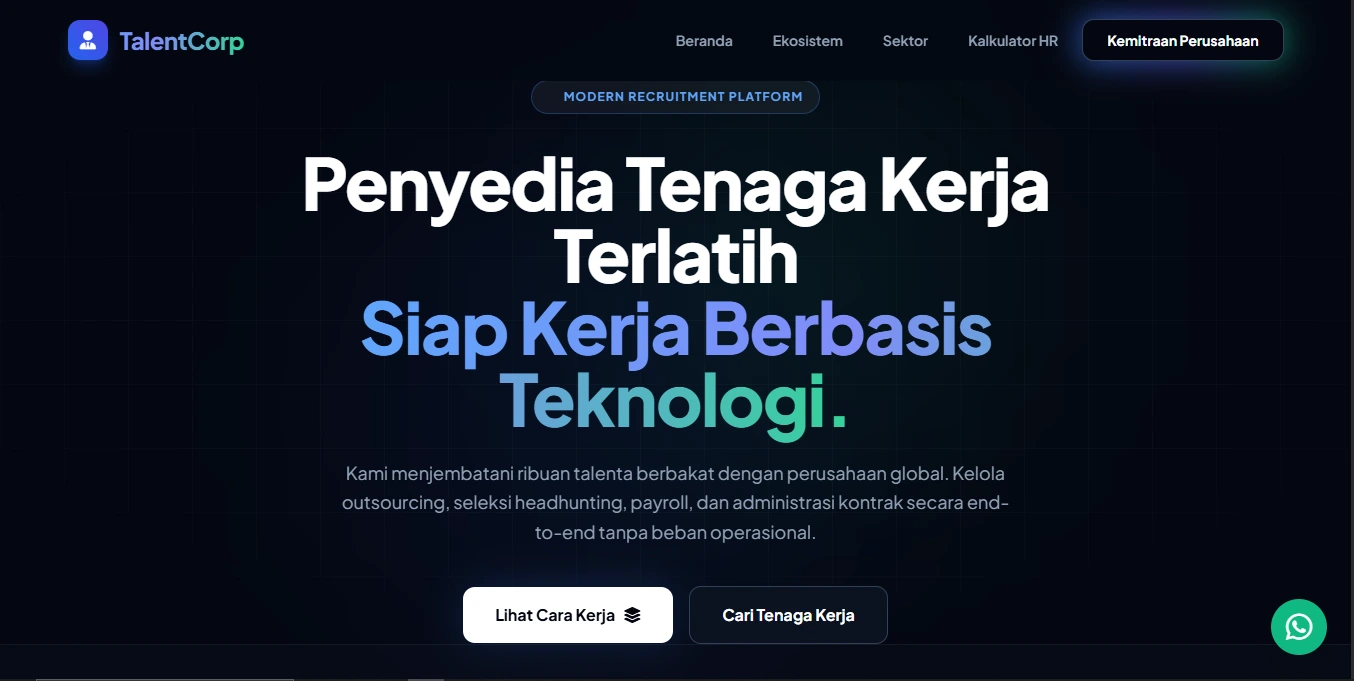 Hasil pengerjaan jasa pembuatan website bisnis oleh Ardisite